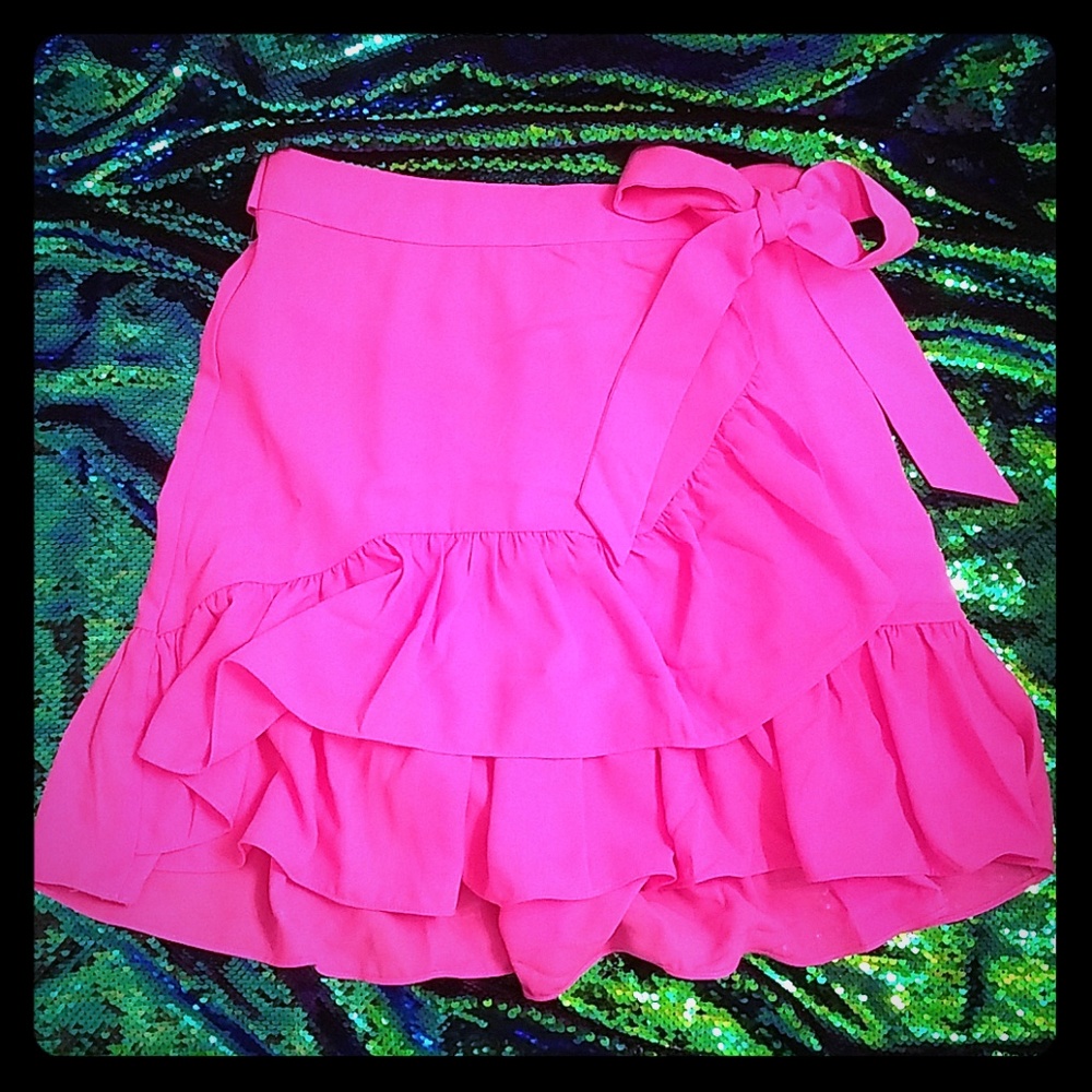 NWT Lilly Pulitzer Pink Cosmo Nessa Skirt